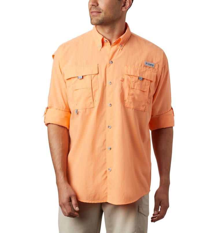 Columbia PFG Bahama II Long Sleeve Skjorte Herre Oransje | 76439U