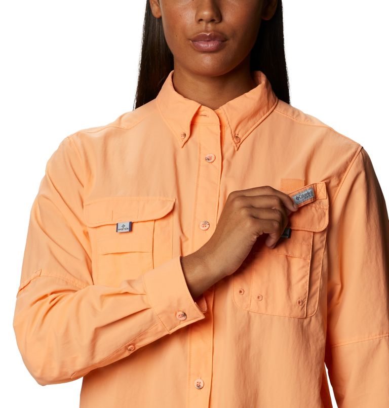 Columbia PFG Bahama Long Sleeve Skjorte Dame Oransje | 49218K