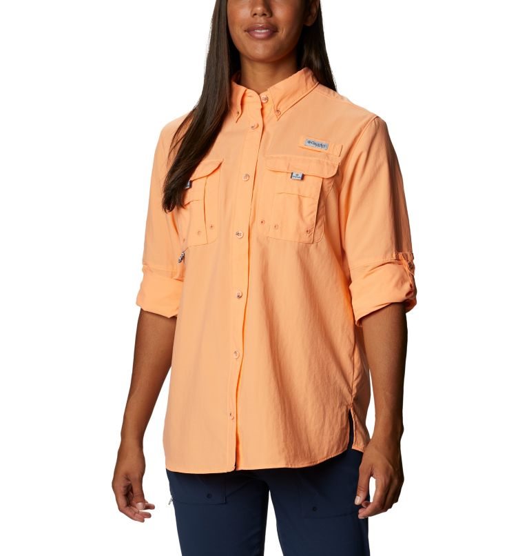 Columbia PFG Bahama Long Sleeve Skjorte Dame Oransje | 49218K