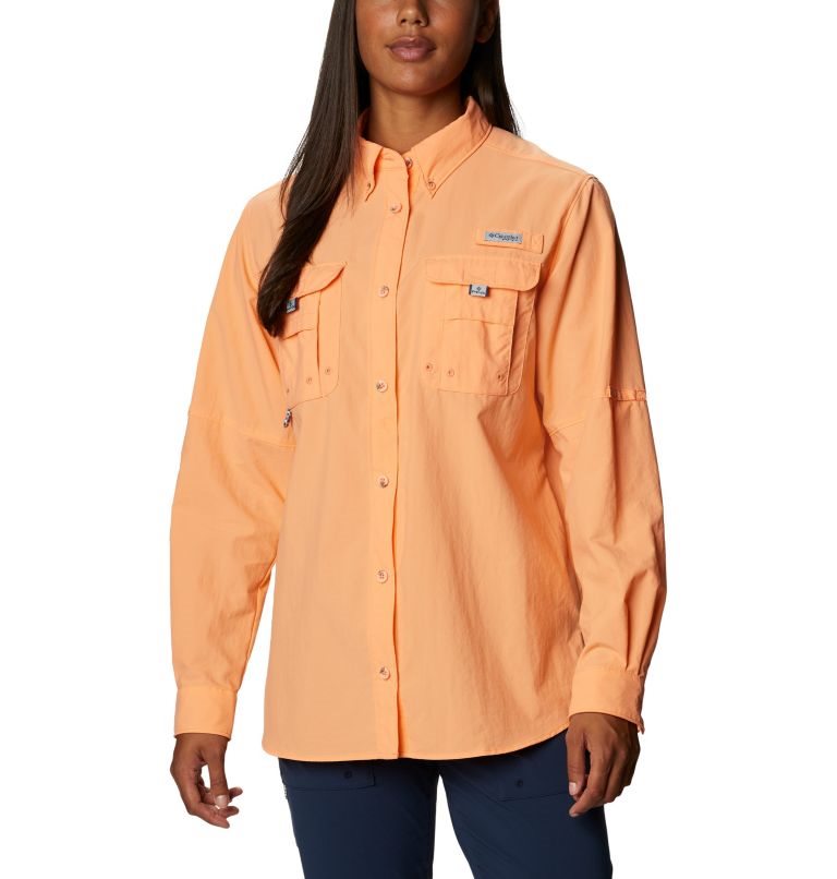 Columbia PFG Bahama Long Sleeve Skjorte Dame Oransje | 49218K