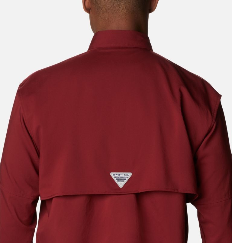 Columbia PFG Blood and Guts Zero Woven Long Sleeve Skjorte Herre Rød | 02743T