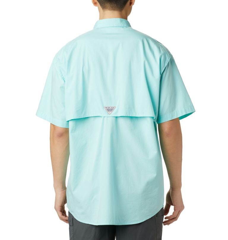 Columbia PFG Bonehead Kort Sleeve Skjorte Herre Turkis | 23149A