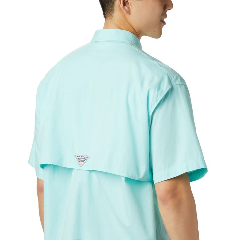 Columbia PFG Bonehead Kort Sleeve Skjorte Herre Turkis | 23149A