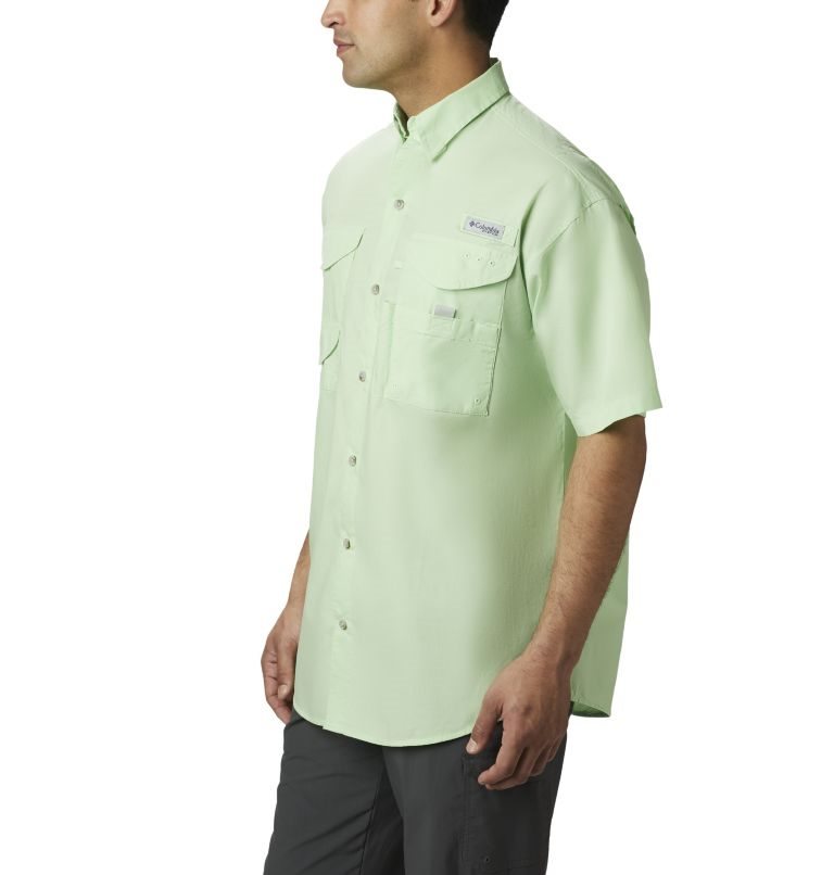 Columbia PFG Bonehead Kort Sleeve Skjorte Herre Mint | 48961U