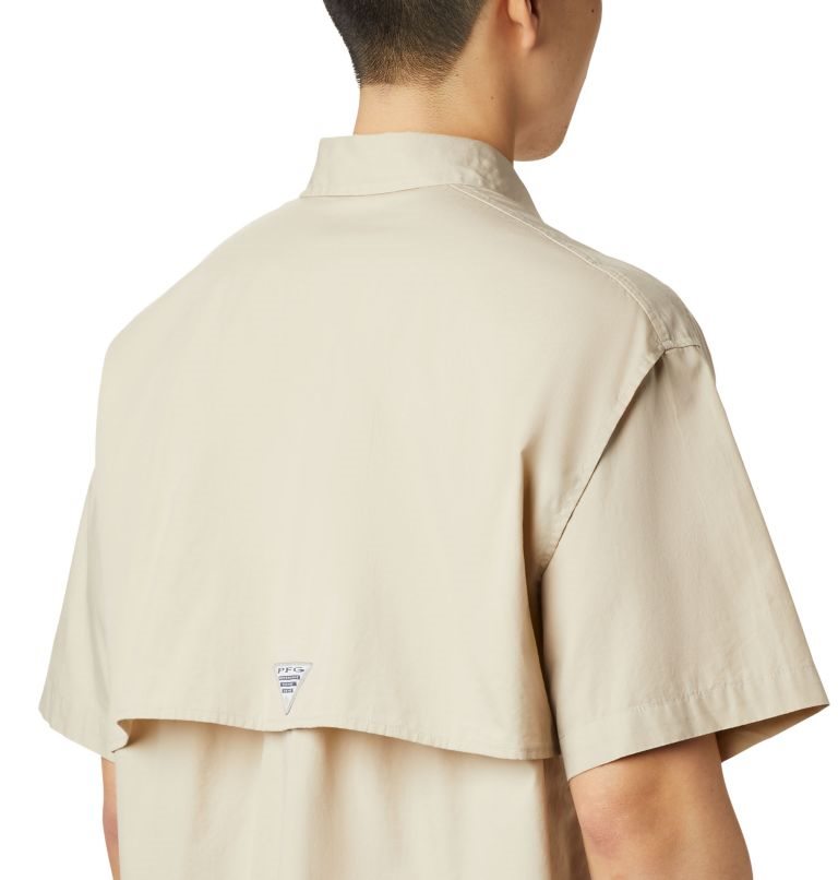 Columbia PFG Bonehead Kort Sleeve Skjorte Herre Khaki | 57130I