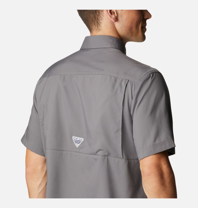 Columbia PFG Drift Guide Woven Kort Sleeve Skjorte Herre Grå | 39854A