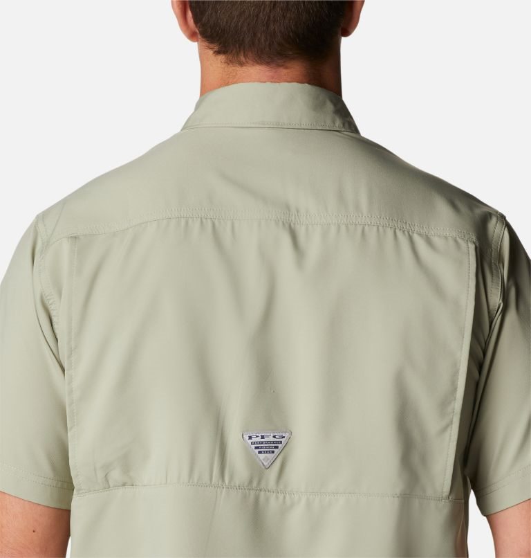 Columbia PFG Drift Guide Woven Kort Sleeve Skjorte Herre Mint | 91486M