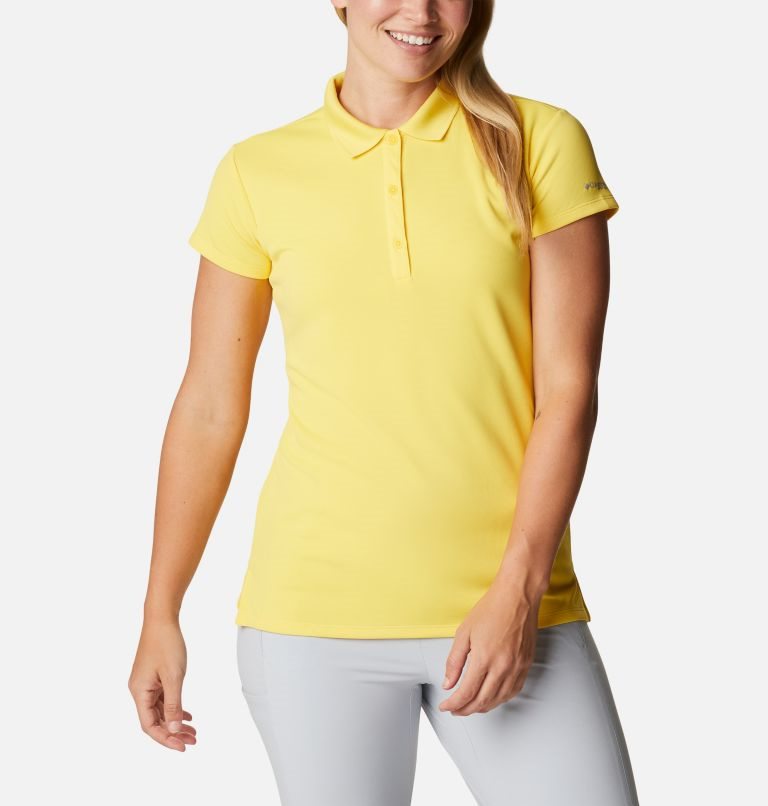 Columbia PFG Innisfree Kort Sleeve Polo T Skjorte Dame Gul | 23607G