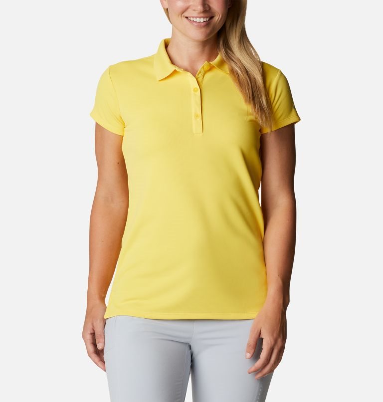 Columbia PFG Innisfree Kort Sleeve Polo T Skjorte Dame Gul | 23607G