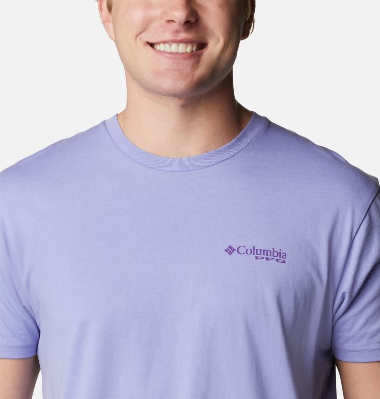 Columbia PFG James Graphic T-skjorte Herre Lavendel | 31620J