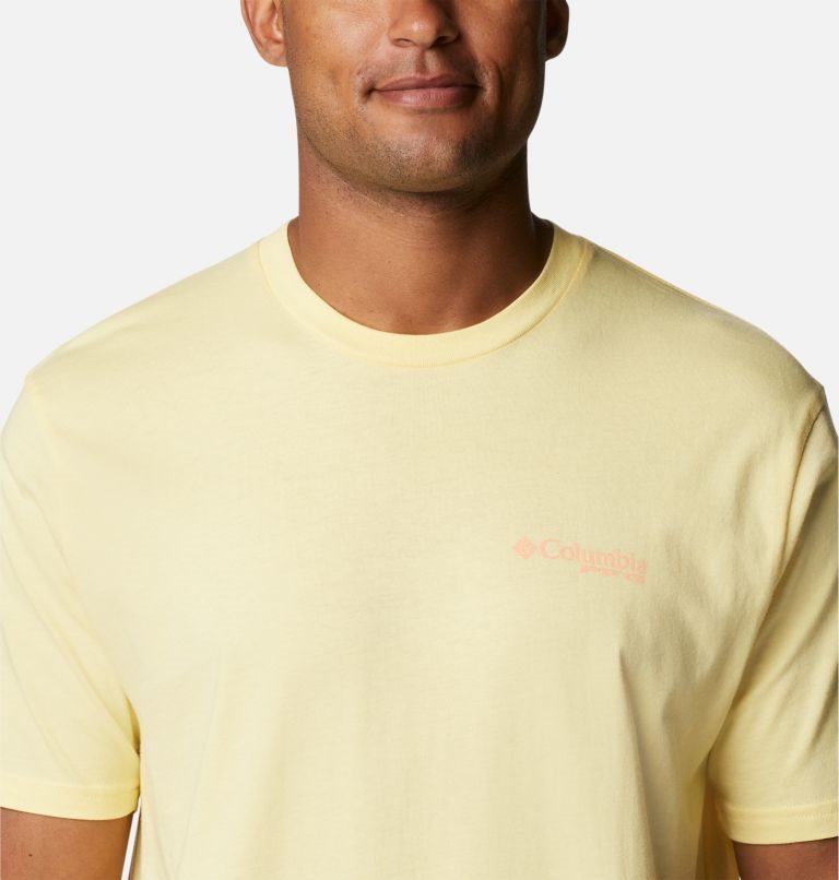 Columbia PFG Jimmy Graphic T-skjorte Herre Sitron | 92378U