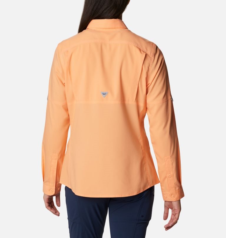 Columbia PFG Lo Drag Long Sleeve Skjorte Dame Oransje | 06513M