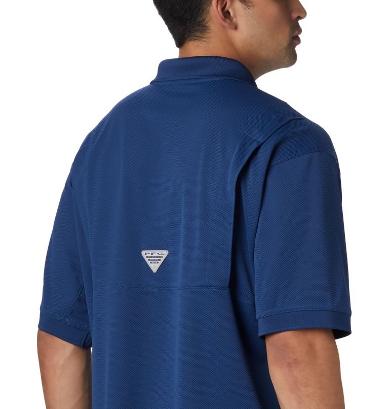 Columbia PFG Perfect Cast Polo T Skjorte Herre Marineblå | 42791Z