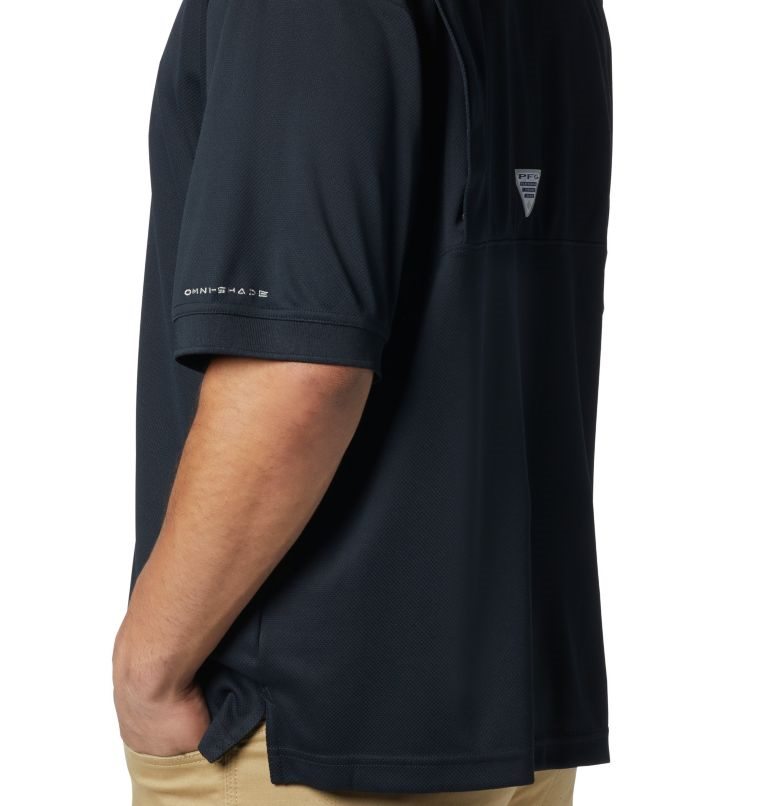 Columbia PFG Perfect Cast Polo T Skjorte Herre Svarte | 61308R