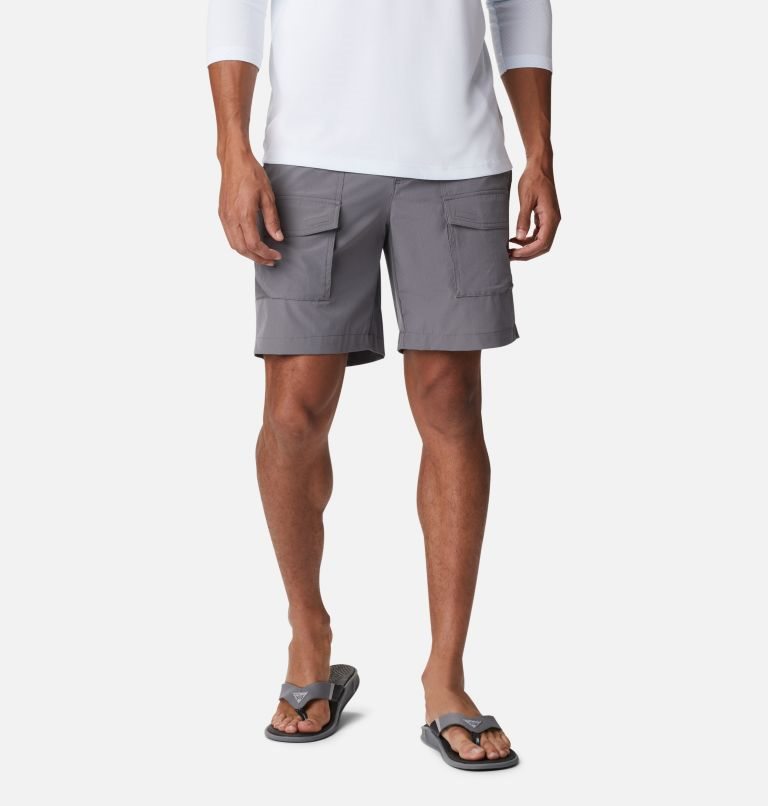 Columbia PFG Permit III Shorts Herre Grå | 76041E