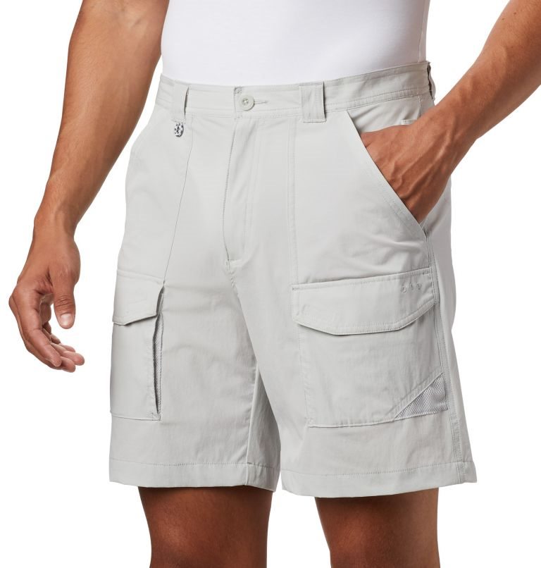 Columbia PFG Permit III Shorts Herre Lyse Grå | 21849F