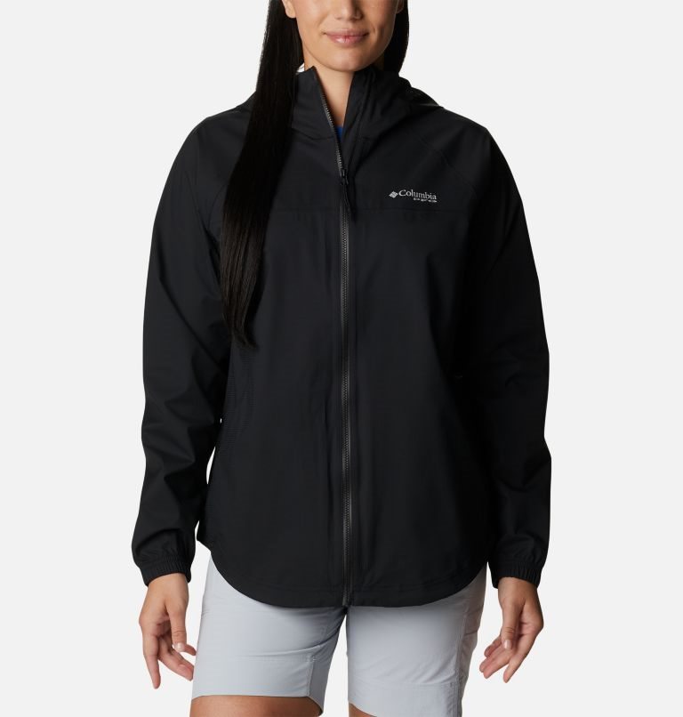 Columbia PFG Skiff Guide Jakke Dame Svarte | 95782F