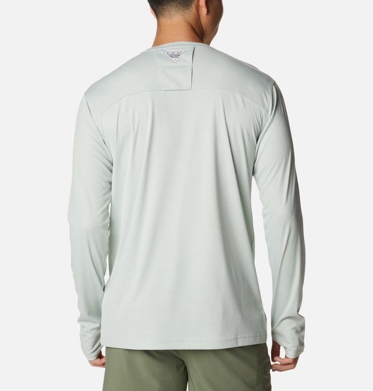 Columbia PFG Skiff Guide Knit Long Sleeve Gensere Herre Lyse Grå | 86197F