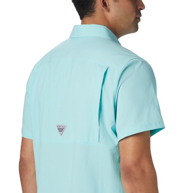 Columbia PFG Slack Tide Camp Skjorte Herre Turkis | 02965L