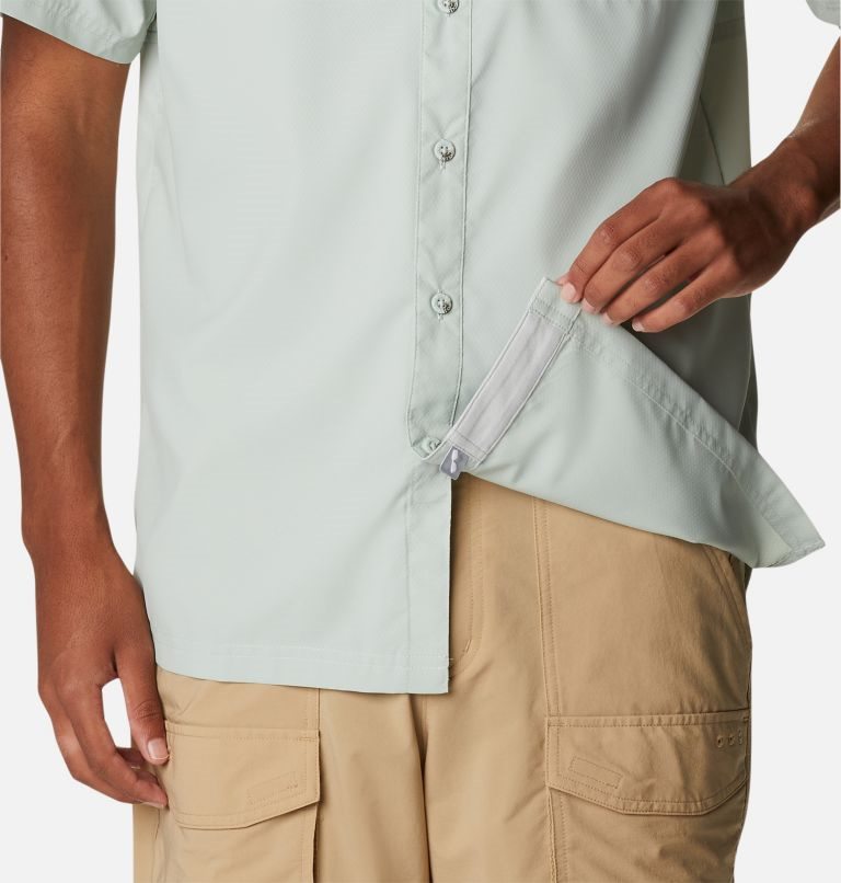 Columbia PFG Slack Tide Camp Skjorte Herre Mint | 94875N