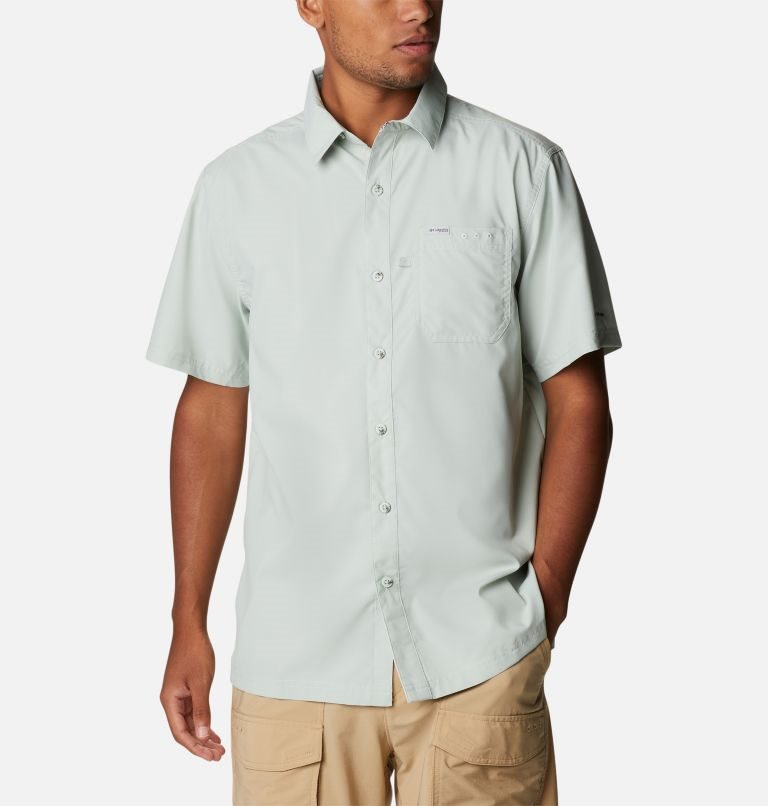 Columbia PFG Slack Tide Camp Skjorte Herre Mint | 94875N