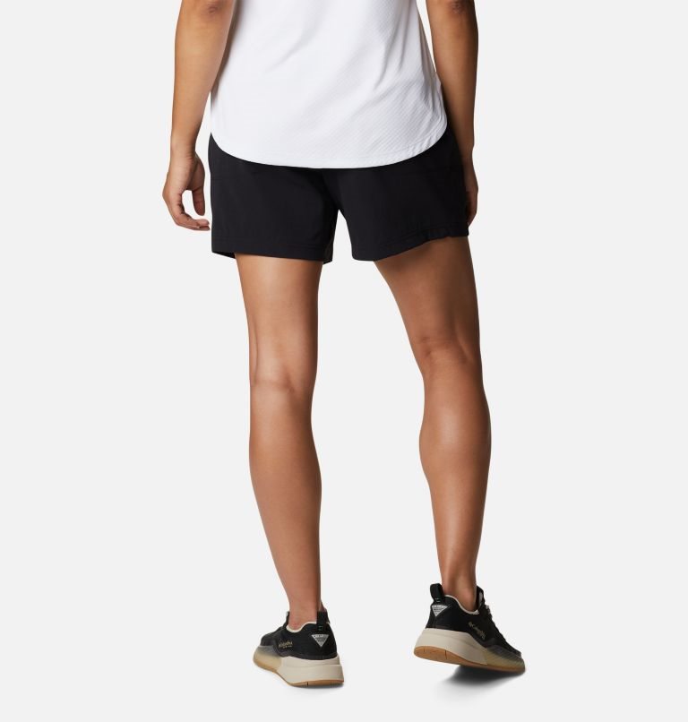 Columbia PFG Slack Vann Woven Shorts Dame Svarte | 34078G