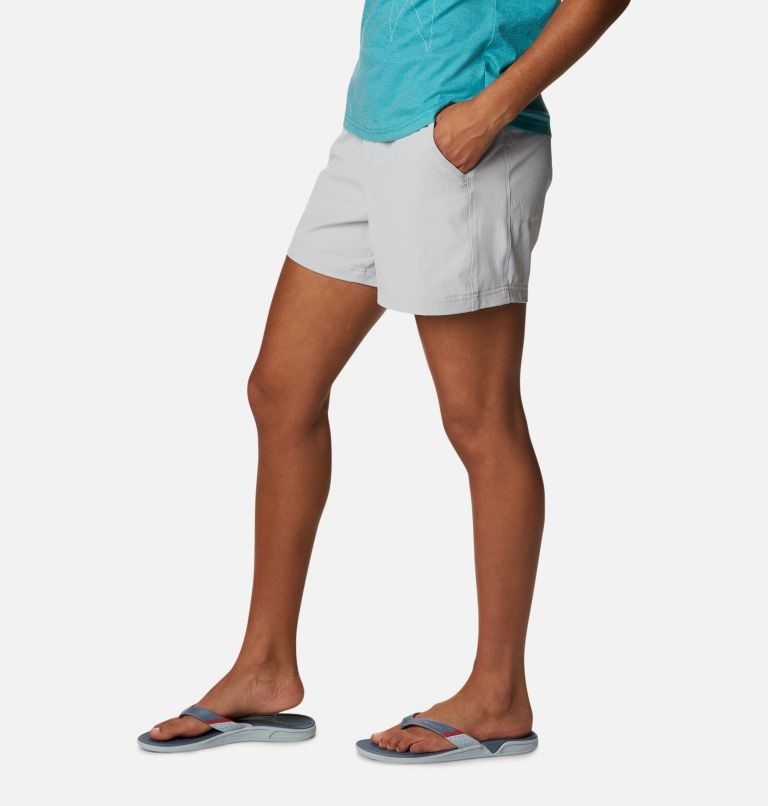 Columbia PFG Slack Vann Woven Shorts Dame Lyse Grå | 84321S