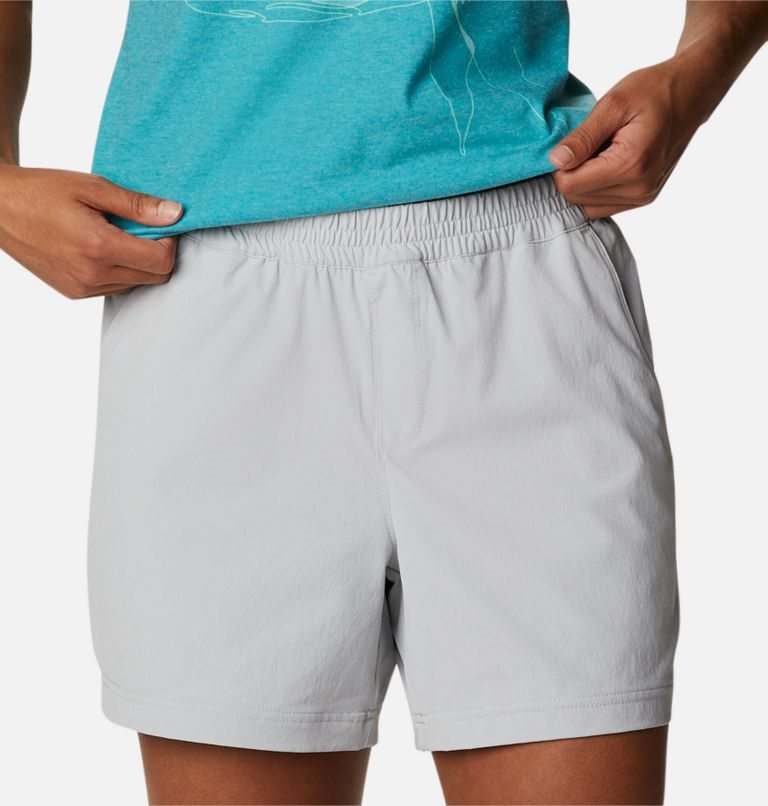 Columbia PFG Slack Vann Woven Shorts Dame Lyse Grå | 84321S