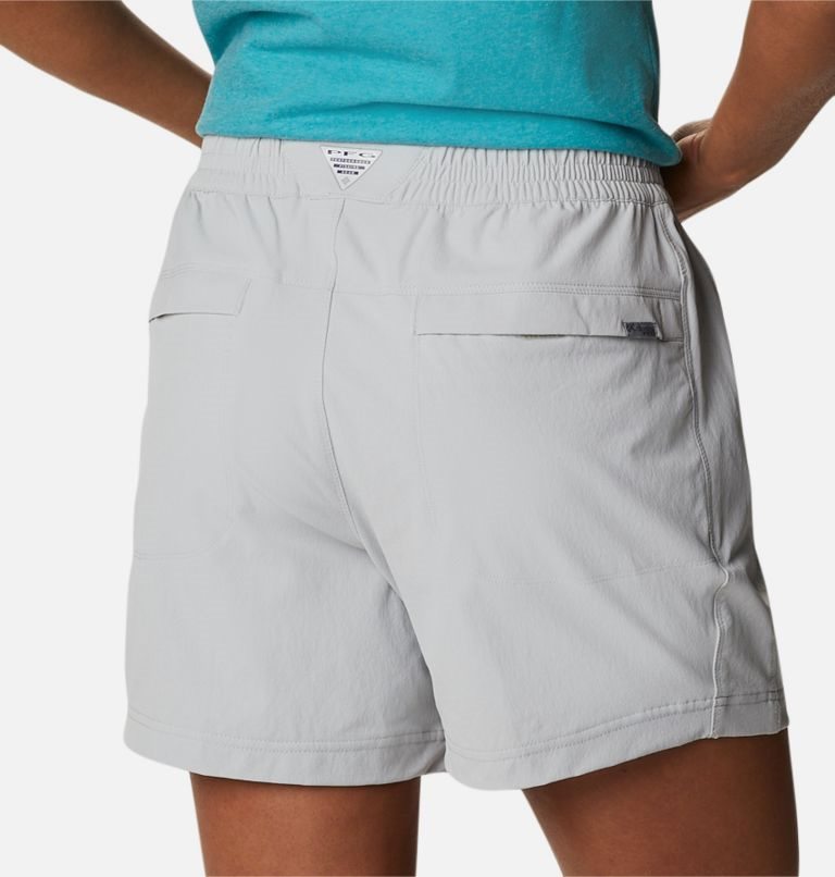 Columbia PFG Slack Vann Woven Shorts Dame Lyse Grå | 84321S