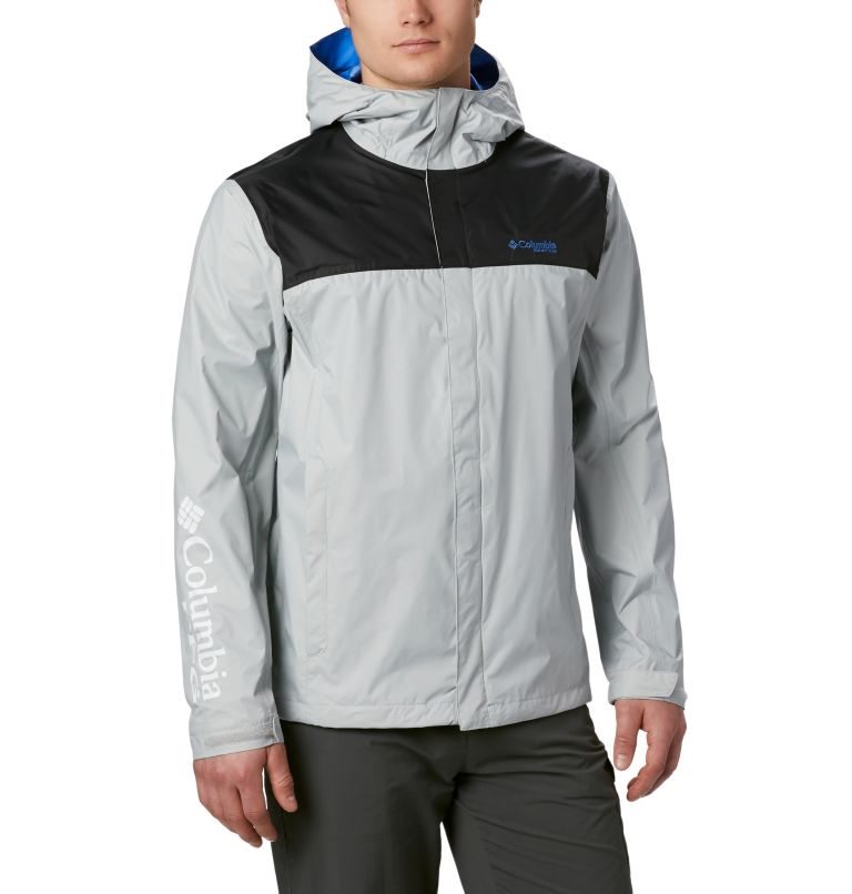 Columbia PFG Storm Jakke Herre Lyse Grå | 70921L