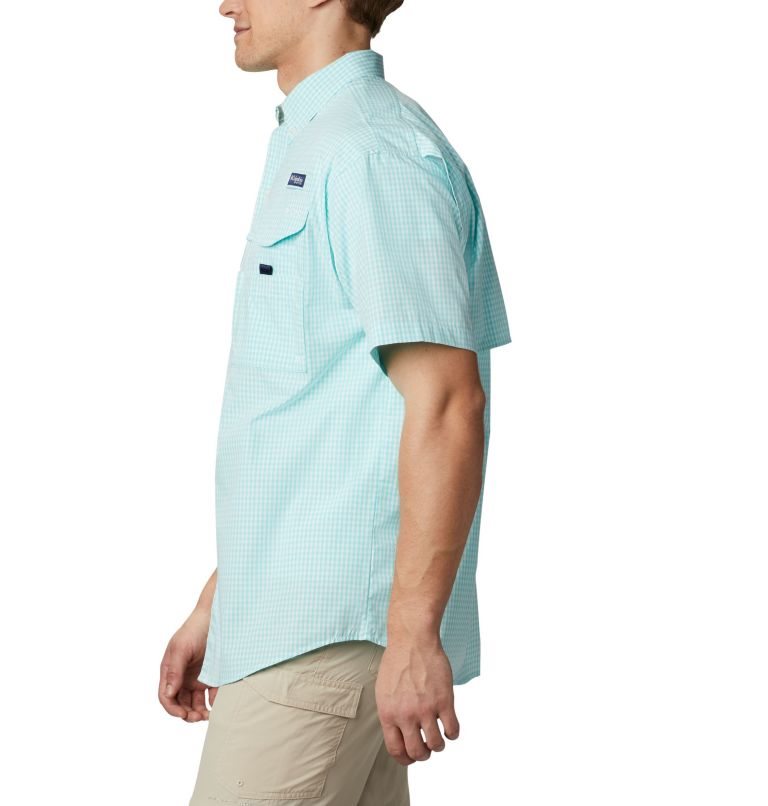 Columbia PFG Super Bonehead Classic Kort Sleeve Skjorte Herre Turkis | 81327L