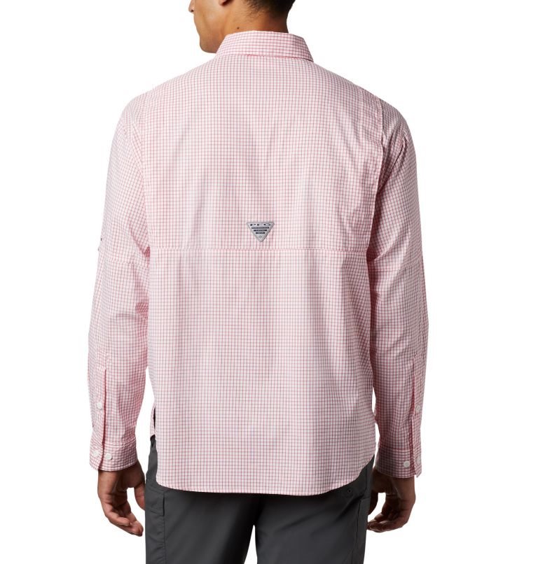 Columbia PFG Super Tamiami Long Sleeve Skjorte Herre Rosa | 31950W