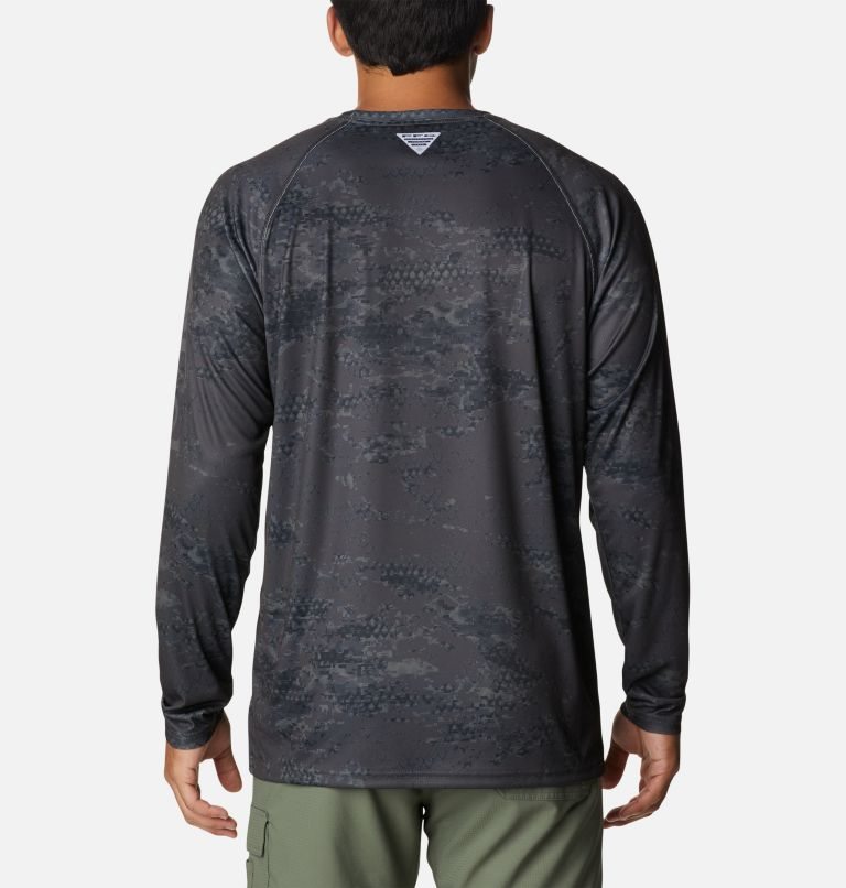 Columbia PFG Super Terminal Tackle Long Sleeve Gensere Herre Camouflage | 56809Q