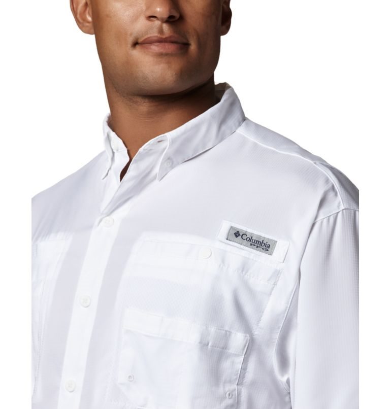 Columbia PFG Tamiami II Kort Sleeve Skjorte Herre Hvite | 23956K