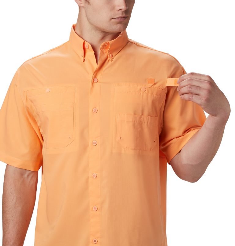 Columbia PFG Tamiami II Kort Sleeve Skjorte Herre Oransje | 58792Y