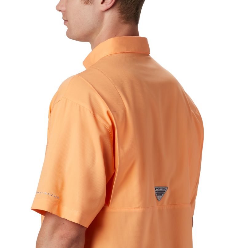 Columbia PFG Tamiami II Kort Sleeve Skjorte Herre Oransje | 58792Y