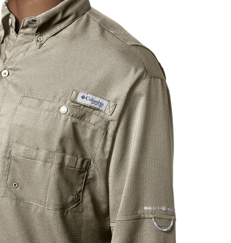 Columbia PFG Tamiami II Long Sleeve Skjorte Herre Khaki | 40267Z