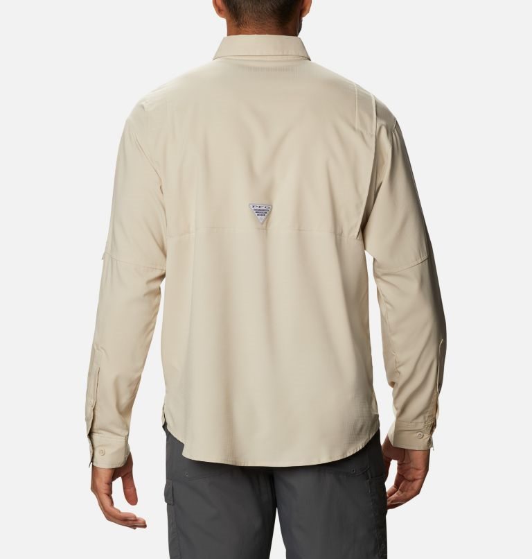 Columbia PFG Tamiami II Long Sleeve Skjorte Herre Khaki | 51392K