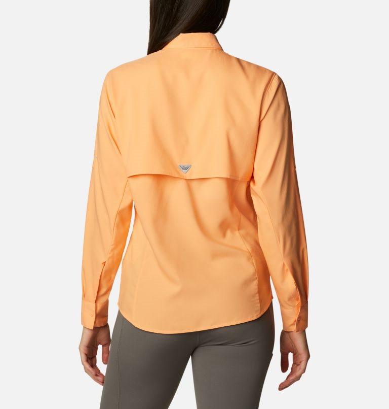 Columbia PFG Tamiami II Long Sleeve Skjorte Dame Oransje | 52387B