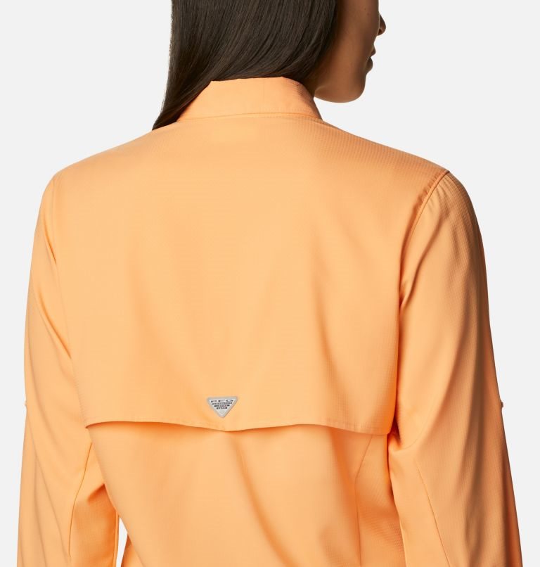 Columbia PFG Tamiami II Long Sleeve Skjorte Dame Oransje | 52387B