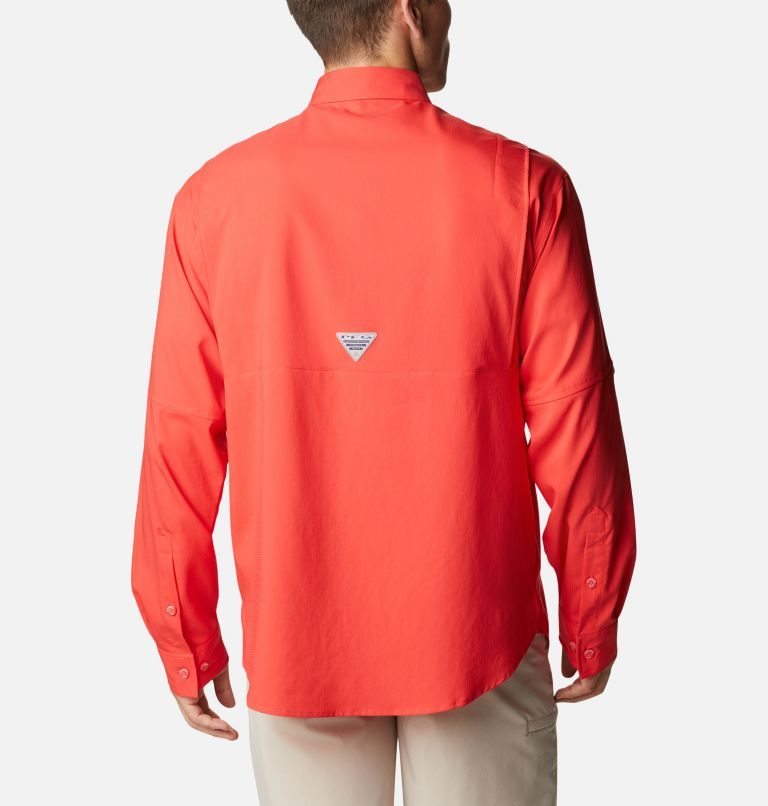 Columbia PFG Tamiami II Long Sleeve Skjorte Herre Rød | 57308N