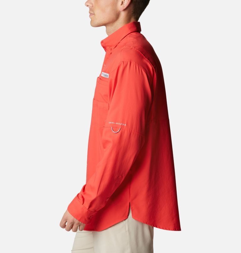 Columbia PFG Tamiami II Long Sleeve Skjorte Herre Rød | 57308N