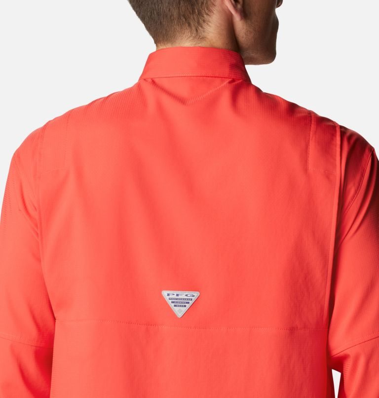 Columbia PFG Tamiami II Long Sleeve Skjorte Herre Rød | 57308N