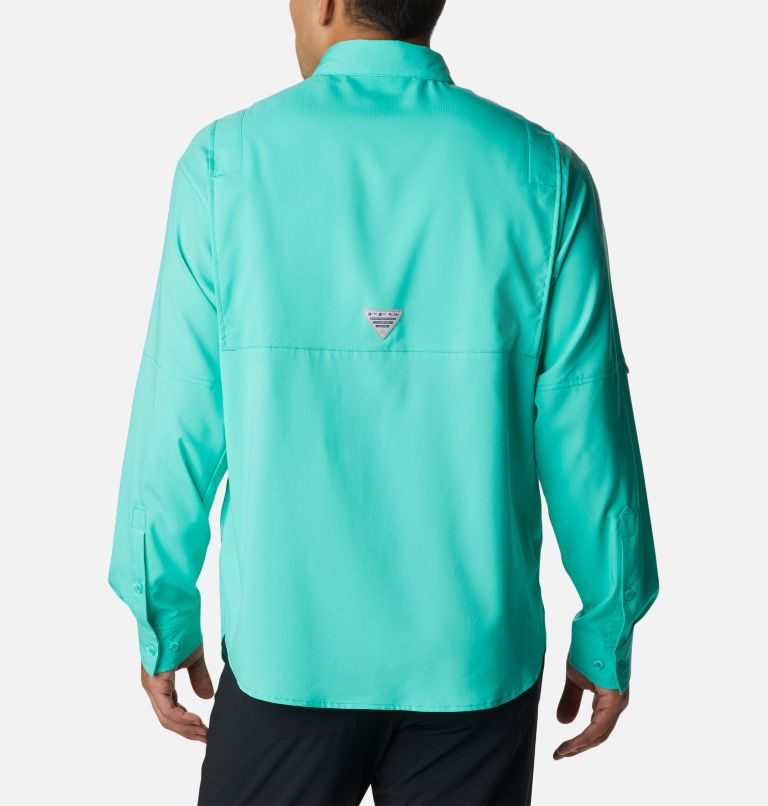 Columbia PFG Tamiami II Long Sleeve Skjorte Herre Turkis | 62835M