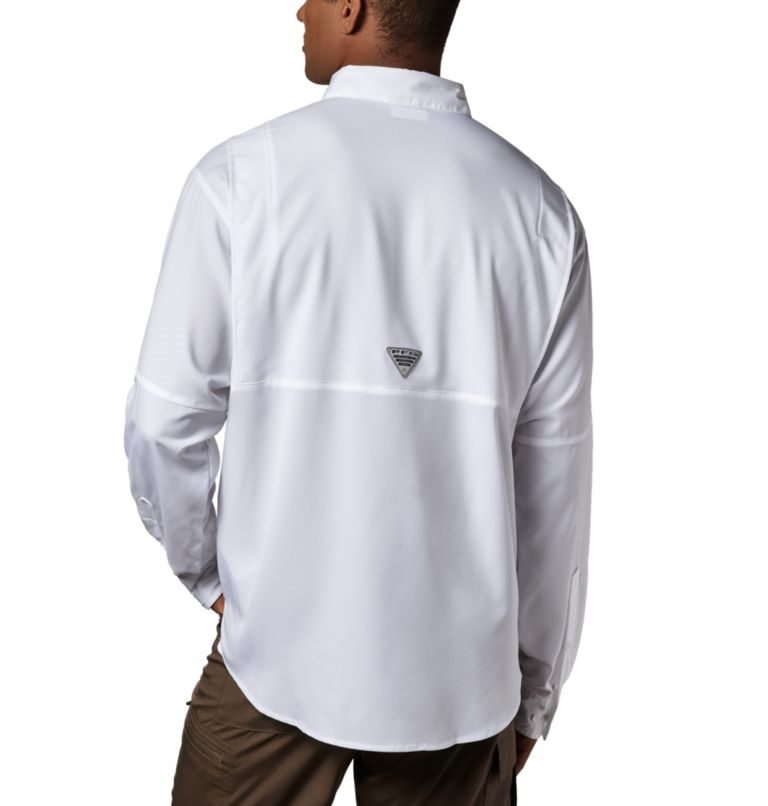 Columbia PFG Tamiami II Long Sleeve Skjorte Herre Hvite | 75203A