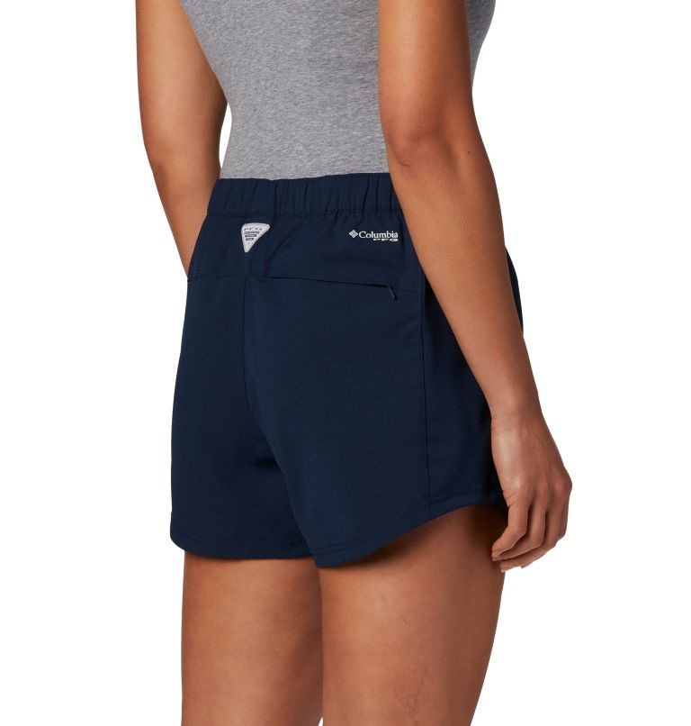 Columbia PFG Tamiami Pull-On Shorts Dame Marineblå | 63789E