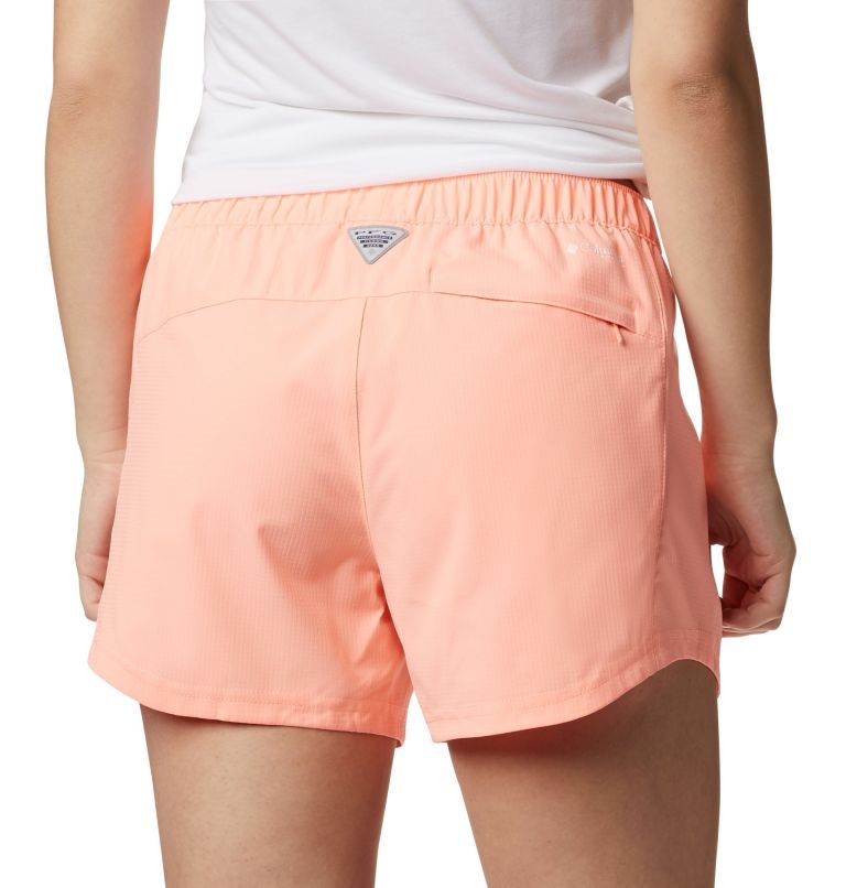 Columbia PFG Tamiami Pull-On Shorts Dame Korall | 69523T