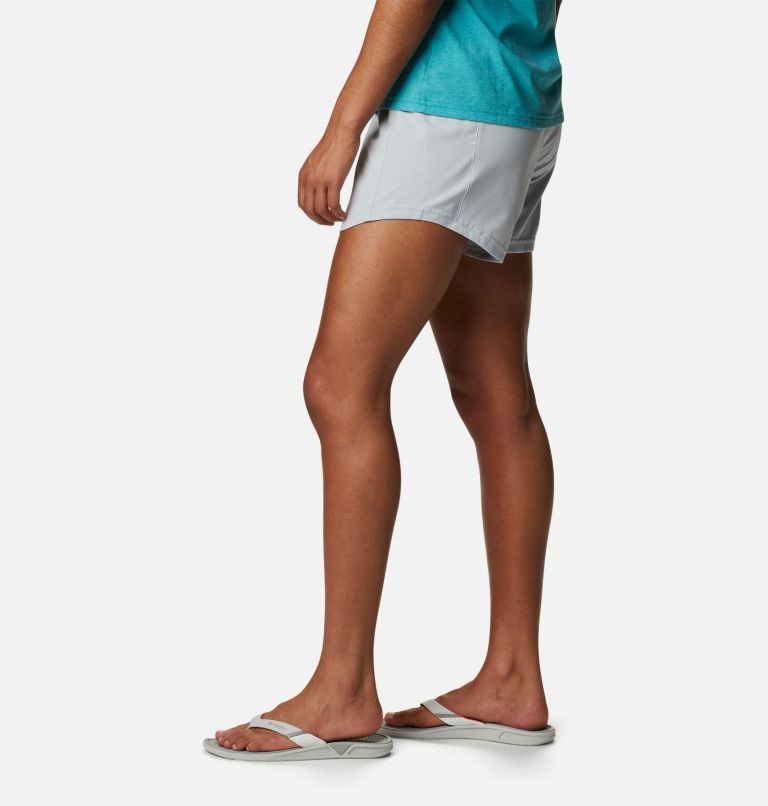 Columbia PFG Tamiami Pull-On Shorts Dame Lyse Grå | 75096N