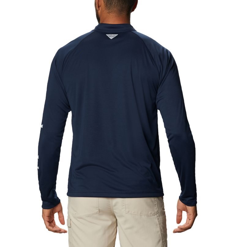 Columbia PFG Terminal Tackle 1/4 Zip Gensere Herre Marineblå | 36250X