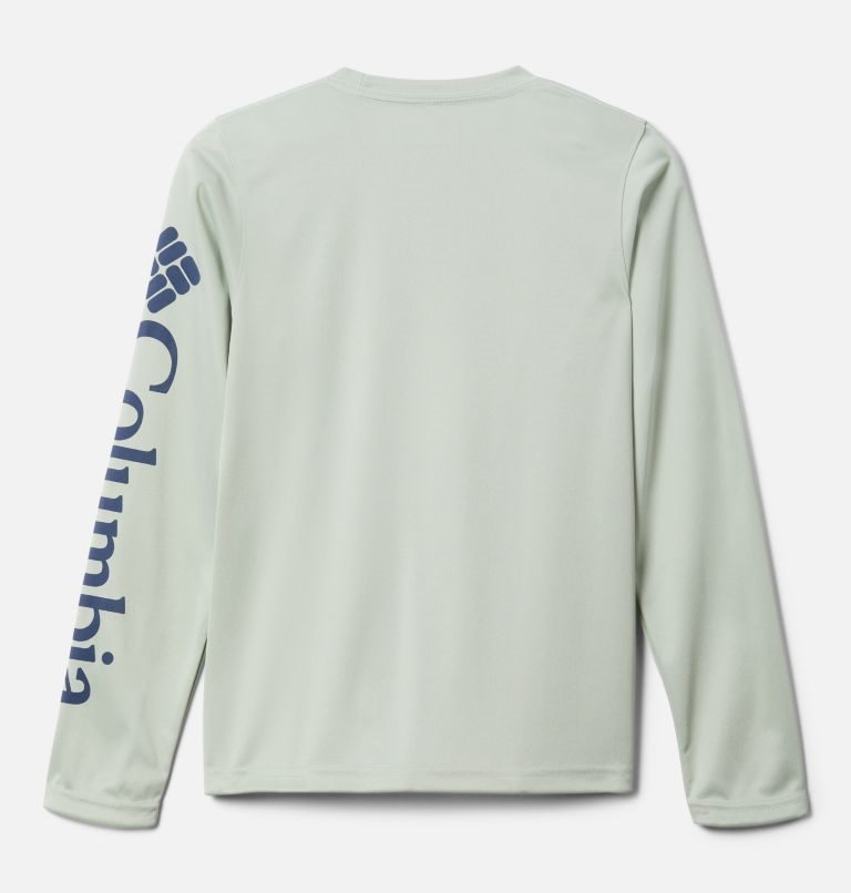 Columbia PFG Terminal Tackle Heather Long Sleeve Gensere Barn Mint | 57498N